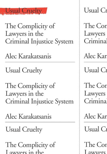 Usual Cruelty by Alec Karakatsanis - Paperback Carousel 1