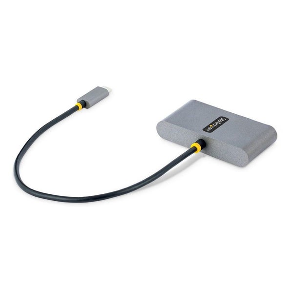 StarTech.com 4-Port USB-C Hub with 100W Power Delivery Pass-Through, 2x USB-A + Carousel 2