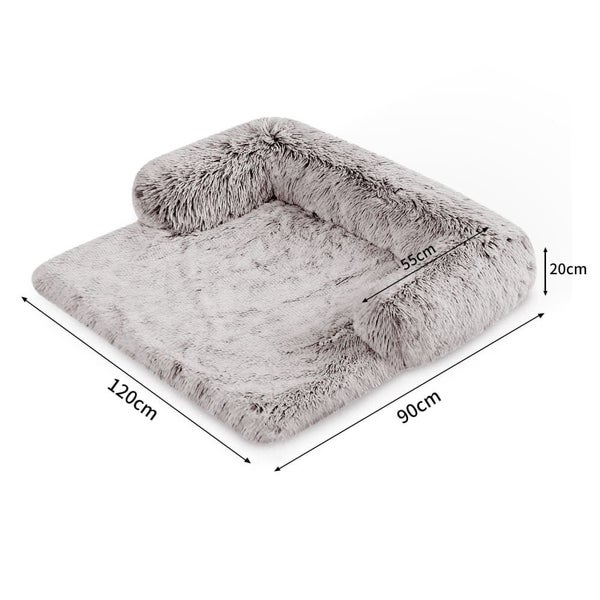Pet Sofa Bed Dog Calming Sofa Cover Protector Cushion Plush Mat Xl Carousel 2