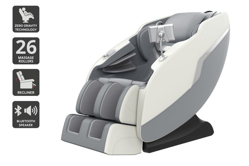 Kogan S1 Pro Zero-Gravity Heated Shiatsu Massage Recliner Chair (Grey), Carousel 1