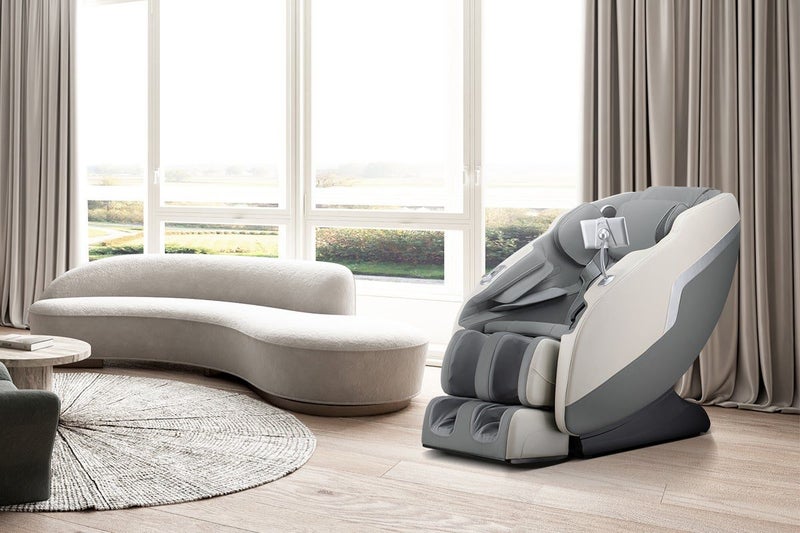 Kogan S1 Pro Zero-Gravity Heated Shiatsu Massage Recliner Chair (Grey), Carousel 2