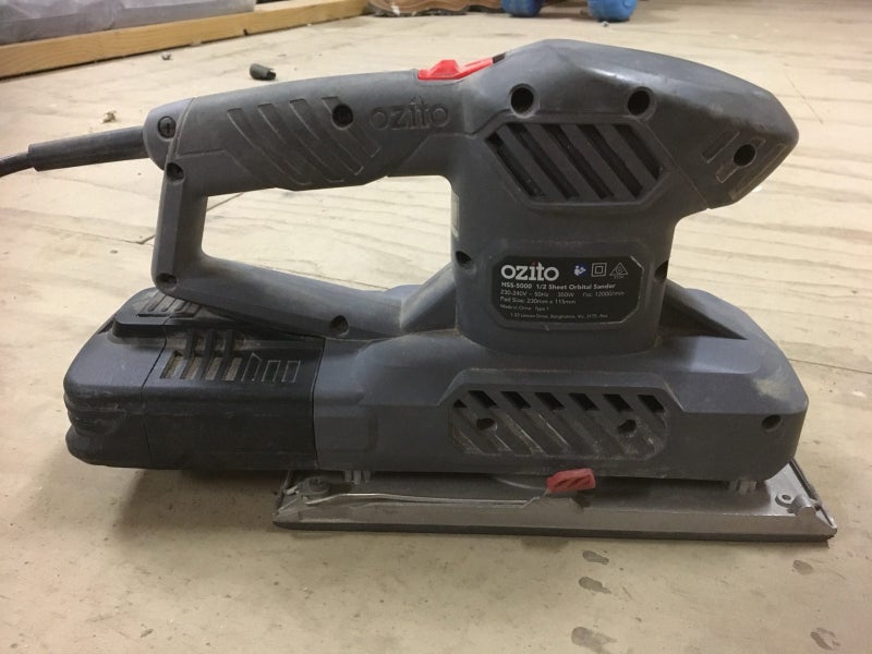 Ozito orbital sander Carousel 1