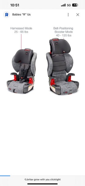 Britax Clicktight Grow With You Carousel 5