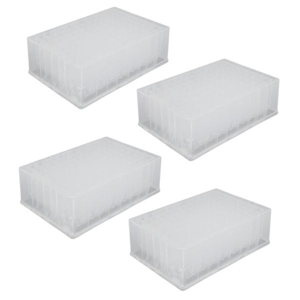 96 deep well plate storage microplates 10Pcs Deep Well Plate 96 Wells 2.2ML PP Carousel 1