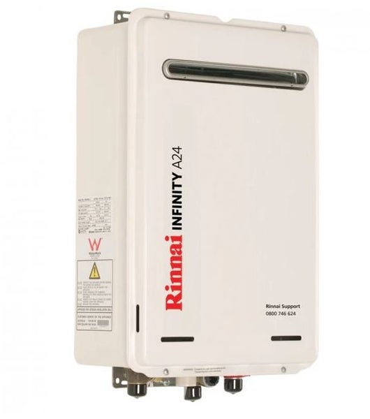 Rinnai Infinity A24 Continuous Flow Gas Hot Water Carousel 1