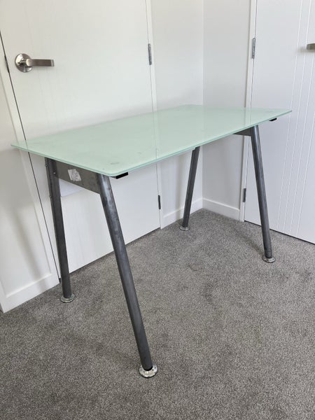 1$ RESERVE - Glass Study Table Desk Carousel 1