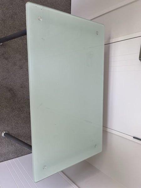 1$ RESERVE - Glass Study Table Desk Carousel 4