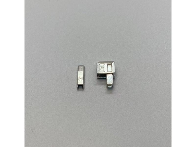 10 Sets Metal Zipper Repair Parts Latch Slider Insertion Pin Zipper Bottom Carousel 1