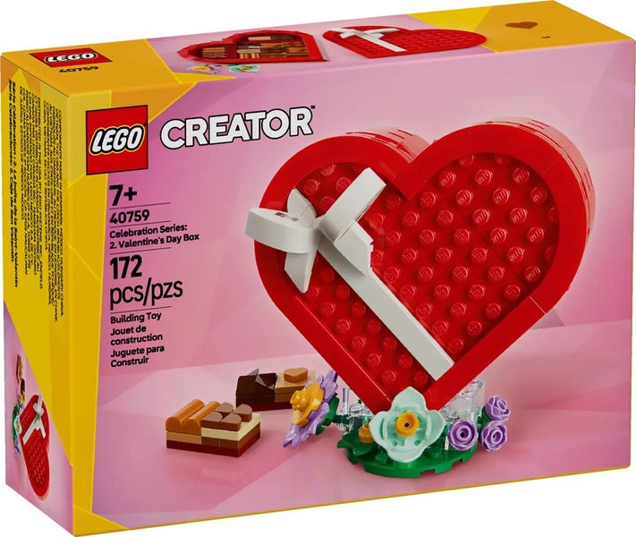 $1 RESERVE LEGO 40759 Celebration Series: Valentine's Day Box Exclusive Set Carousel 1