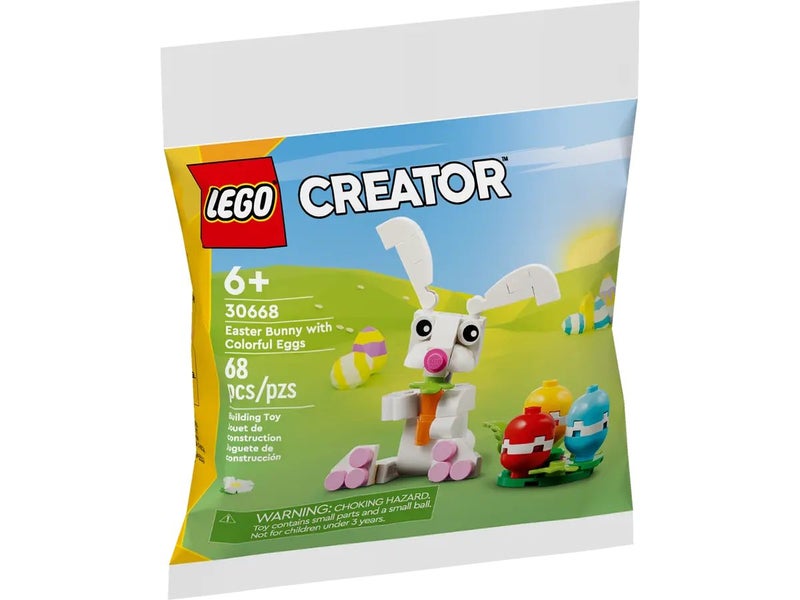 $1 RESERVE LEGO 30668 Easter Bunny with Colorful Eggs polybag Carousel 1