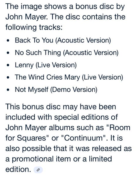 John Mayer Where the light is live in LA DVD and Carousel 2