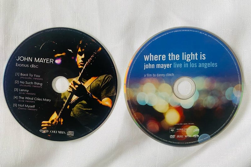 John Mayer Where the light is live in LA DVD and Carousel 1