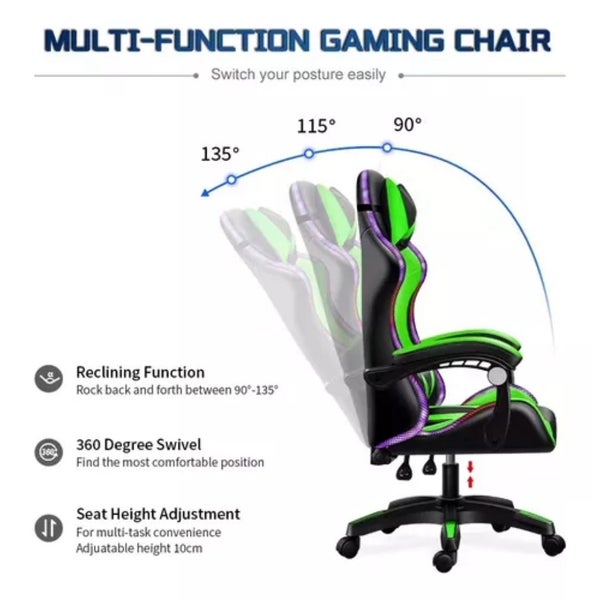 Gaming Chair Gaming Desk Combo (NZ STOCK) Carousel 2