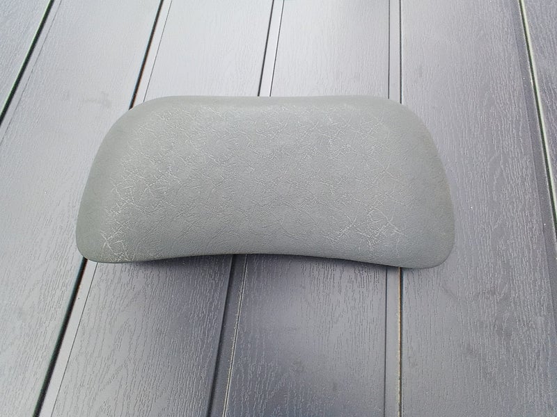 Spa Pool Head Rest - New! Headrest Rectangle - Grey Carousel 1