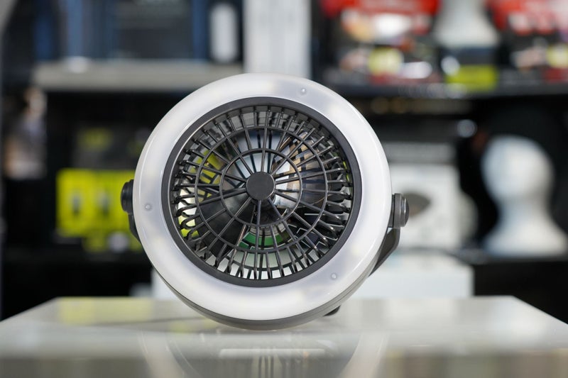 Camping Fan 6500 RPM with built-in Lantern Carousel 1