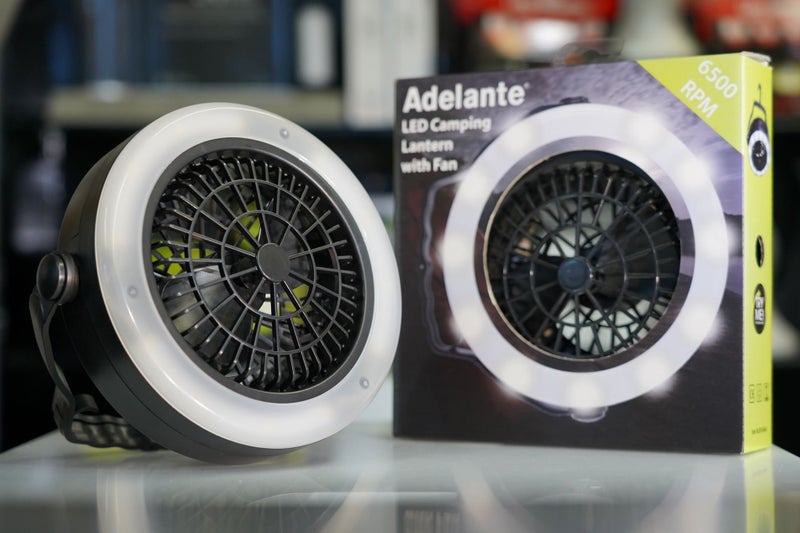 Camping Fan 6500 RPM with built-in Lantern Carousel 4