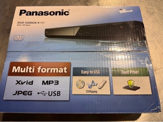 Panasonic DVD-S500GN-K DVD/CD Player Carousel 2
