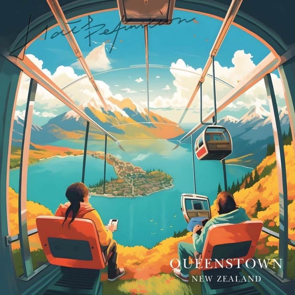 Eurus Double Sided Print Gondola Queenstown Carousel 1
