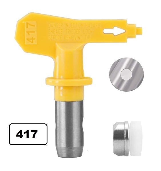 417 Universal Airless Spray Gun Tip Nozzle Fits Wagner Graco Titan Carousel 1