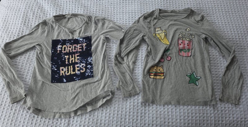 2 x H&M long sleeve tops Carousel 1