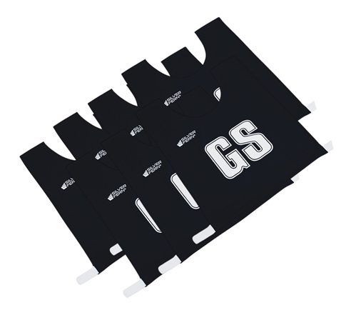 SILVER FERN JUNIOR NETBALL BIB SET NAVY Carousel 2
