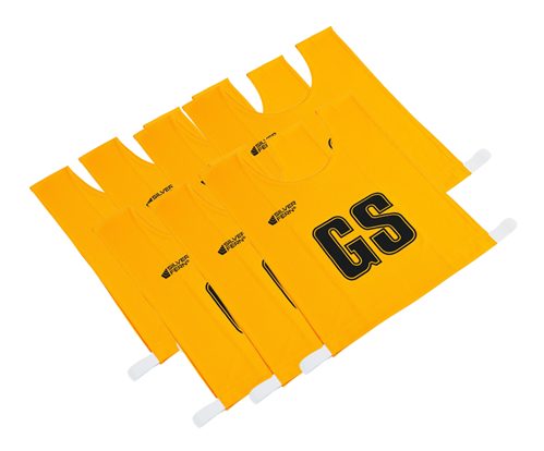 SILVER FERN JUNIOR NETBALL BIB SET NAVY Carousel 5