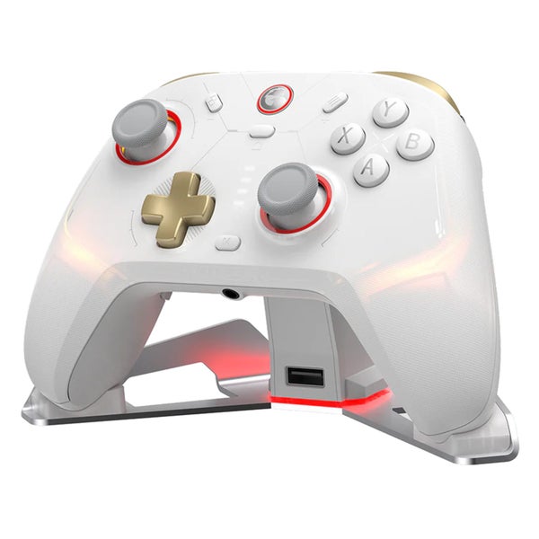 GameSir Cyclone 2 Multi-platform Controller - Phantom White - Compatible for Carousel 2