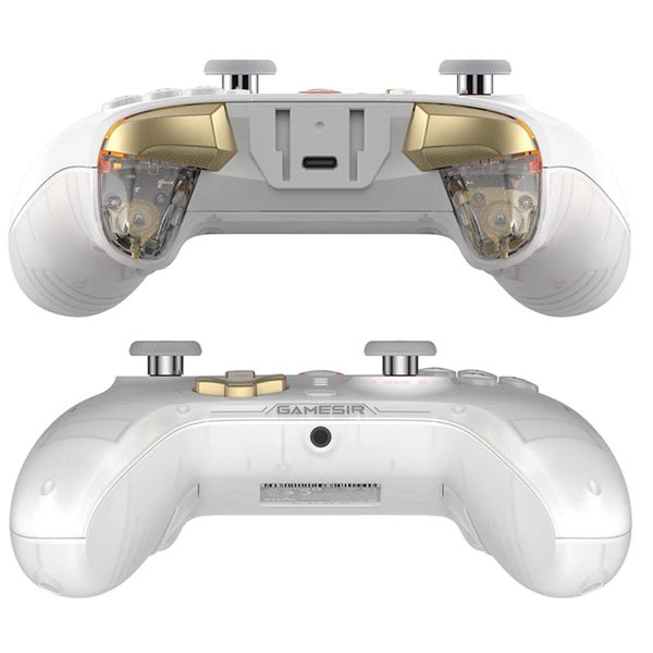 GameSir Cyclone 2 Multi-platform Controller - Phantom White - Compatible for Carousel 5