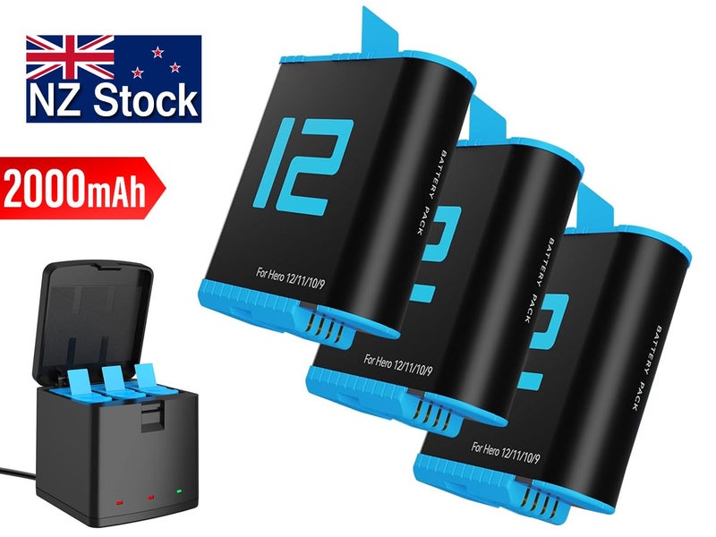 PTN New Gopro Accessories Hero 12 11 10 9 Battery Pack Sale Sale Carousel 1