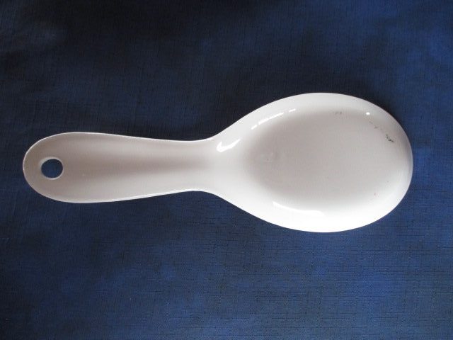 ANTIQUE ASPARAGUS DISHING-UP SPOON! Carousel 2