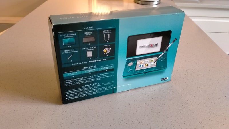 Modded Aqua Nintendo 3DS in box with SD card mod - Ping & Afterpay! Carousel 10