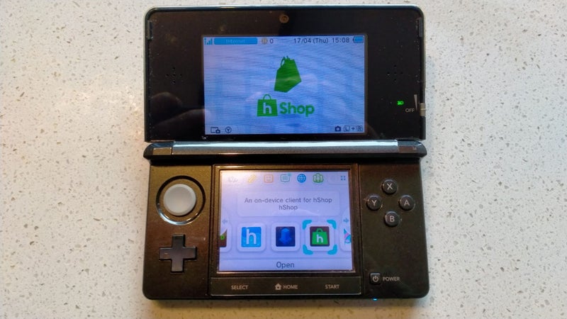 Modded Black Nintendo 3DS in box with SD card mod - Near mint! Carousel 2