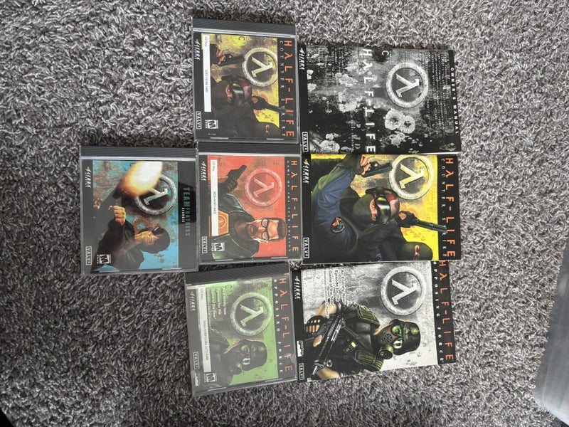 HALF-LIFE PLATINUM COLLECTION PC CD-Rom Big Box Video Game Carousel 4