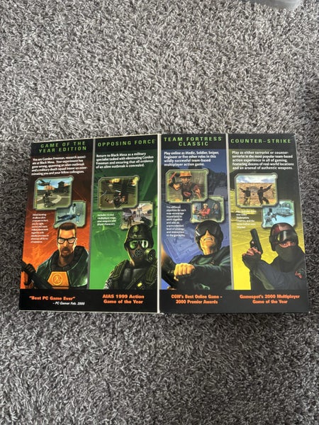 HALF-LIFE PLATINUM COLLECTION PC CD-Rom Big Box Video Game Carousel 2