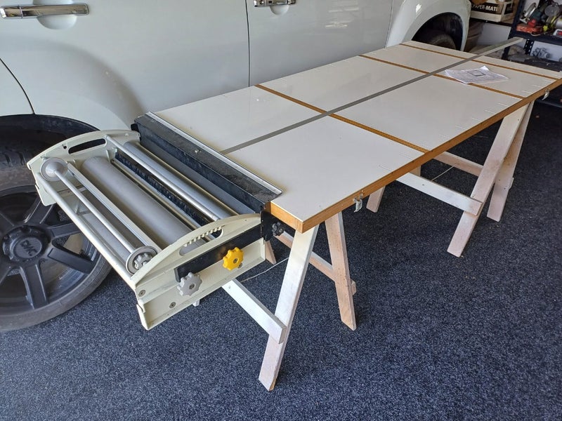 Wallpaper table and pasting machine Carousel 4