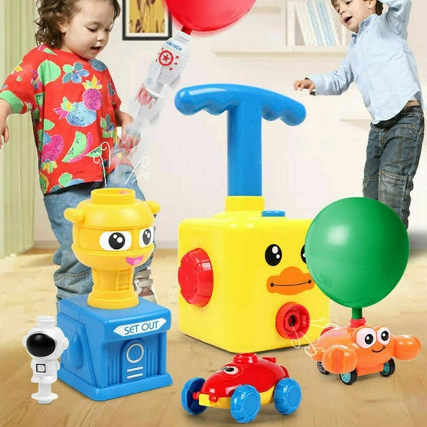 Balloon Powered Car Balloon Launcher Toy Inertia for Creative Science Experiment Carousel 2