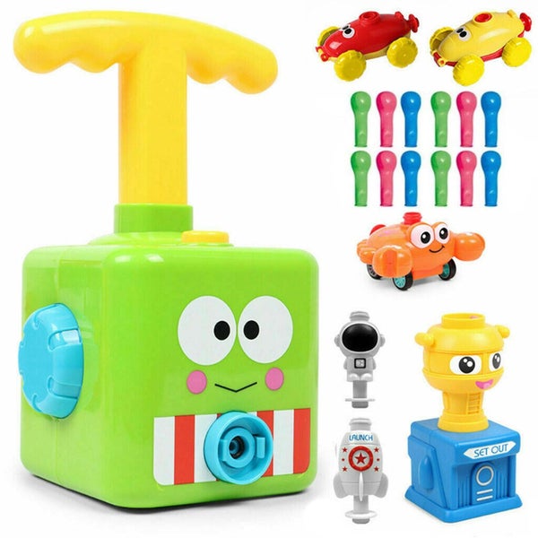 Balloon Powered Car Balloon Launcher Toy Inertia for Creative Science Experiment Carousel 18
