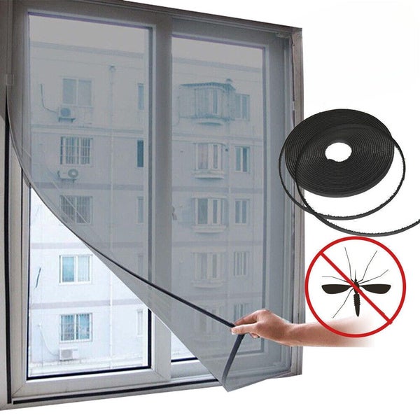 Insect Fly Mosquito Cover Screen Window Netting Mesh Kit Wasp Net Curtain Carousel 1