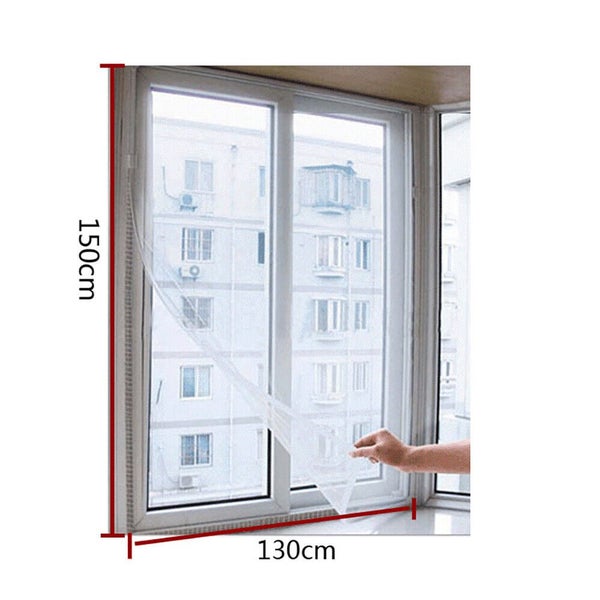 Insect Fly Mosquito Cover Screen Window Netting Mesh Kit Wasp Net Curtain Carousel 11
