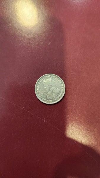 AUSTRALIA Silver 3 pence 1919 Carousel 2