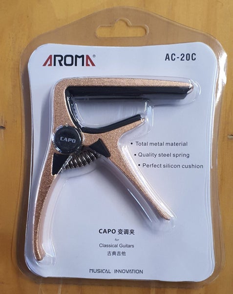 Aroma - AC20C Guitar Capo - Rose Gold Carousel 1