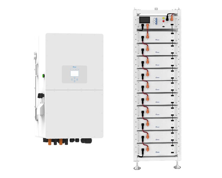 Deye 50kW Three Phase Hybrid Inverter with 51.20kWh Lithium Batteries Carousel 1