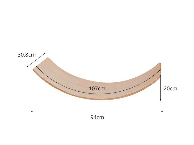 Kid's Wooden Indoor Balance Board - Large62864737691009114