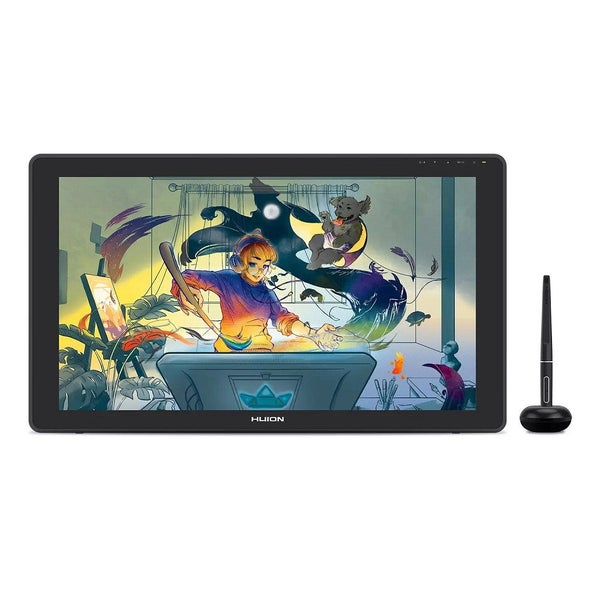 Huion Kamvas 24 QHD IPS Graphic Tablet GS2401 Pen Display - Black, With Pen Carousel 1