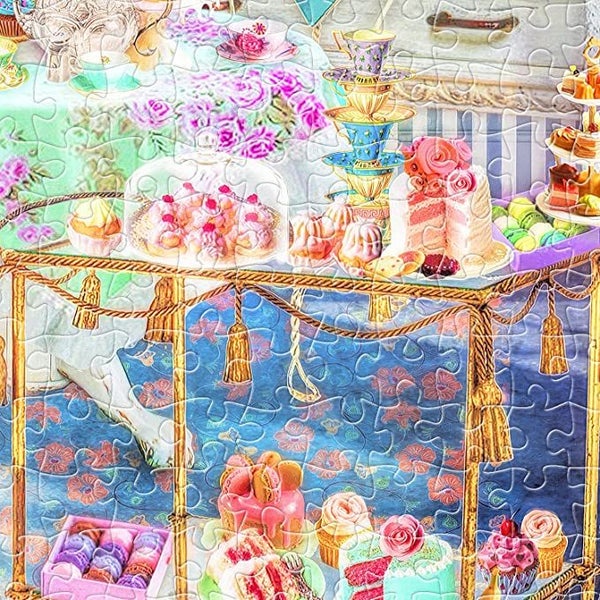 Pintoo Show Piece 1000 Pieces - Cake Shop Carousel 1