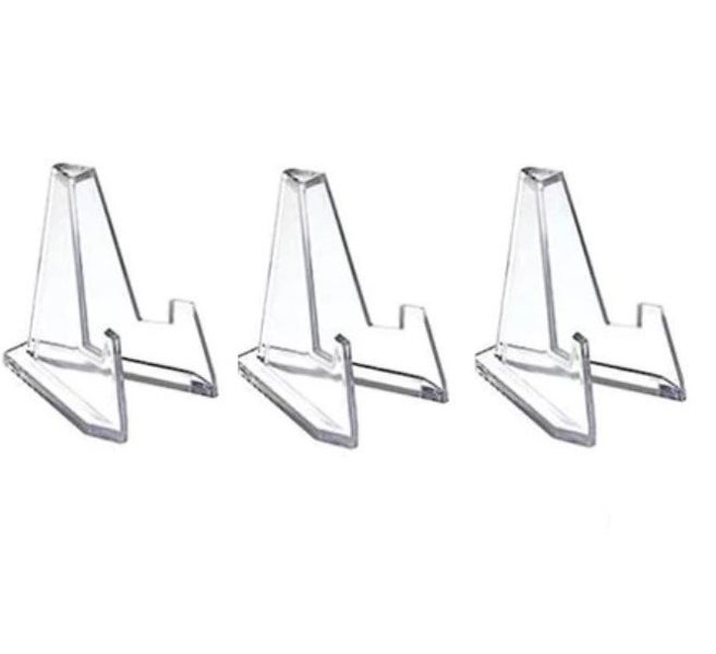 3x 53mm Trading Card Game and Assorted Collectible Display Stands Bundle Carousel 1