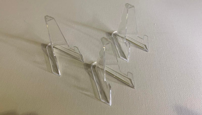 3x 53mm Trading Card Game and Assorted Collectible Display Stands Bundle Carousel 2