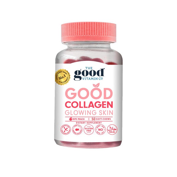 The Good Vitamin CO. Good Collagen Glowing Skin 50 Soft-Chews Carousel 1