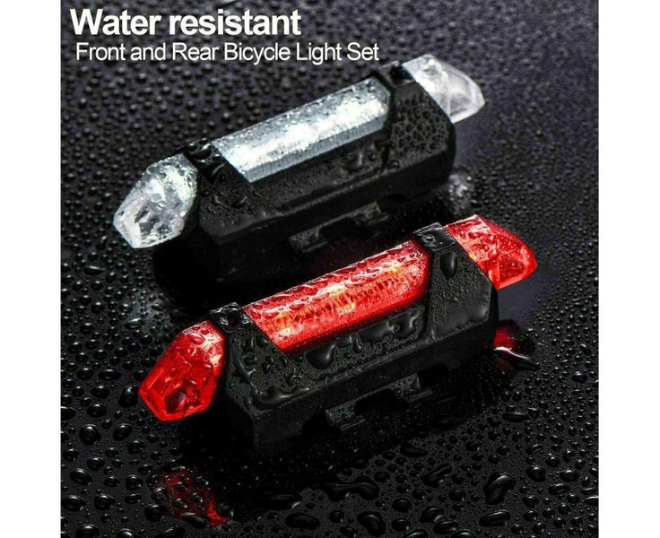 2pcs Bike Lights Tail Light Carousel 2