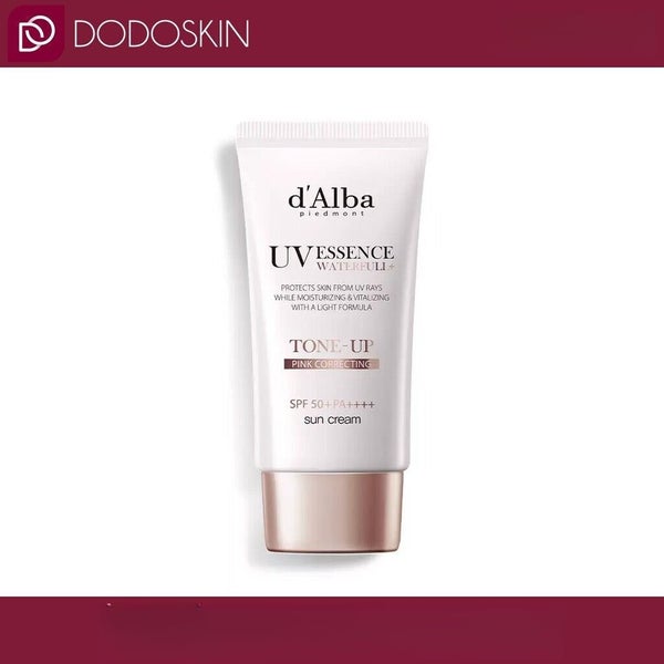 D'ALBA Waterfull Pink Tone Up Sunscreen 50ml SPF 50+ PA+++ Carousel 1